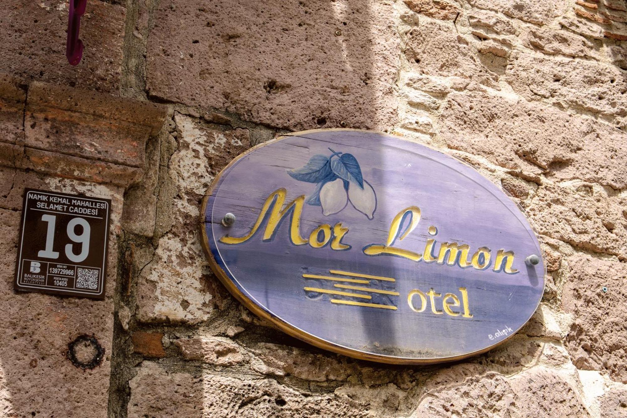 Cunda Mor Limon Otel Ayvalı 외부 사진